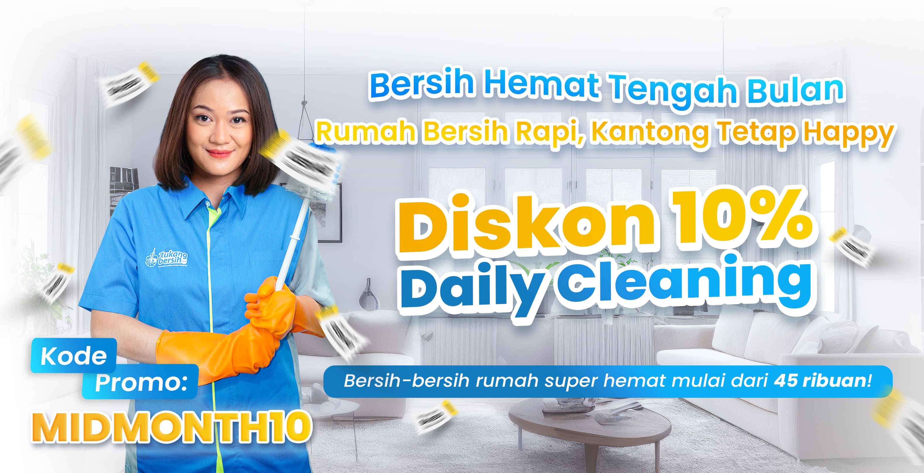 Bersih Hemat Tengah Bulan